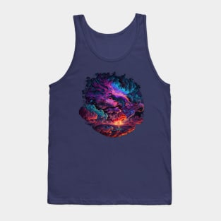 Extravagant Sunset - Cosmic Clouds Series Tank Top